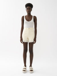 Mules Lilli en cuir - White