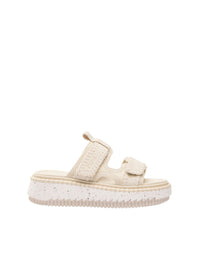 Mules Lilli en cuir - White