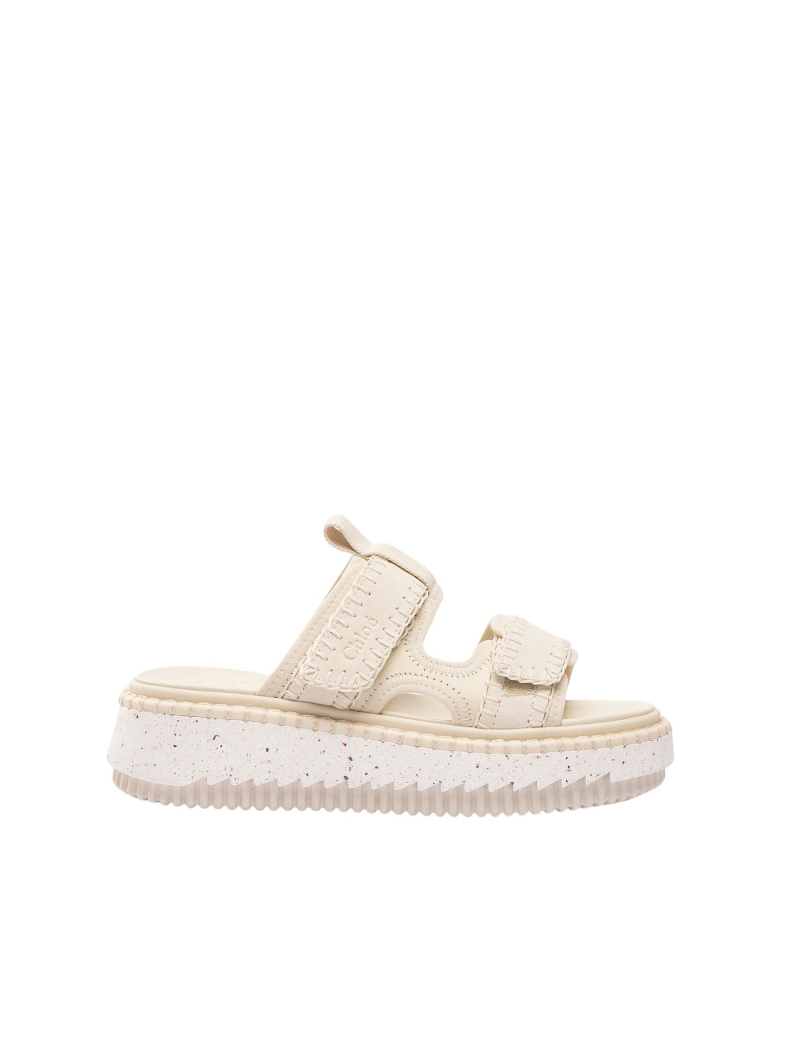 Mules Lilli en cuir - White