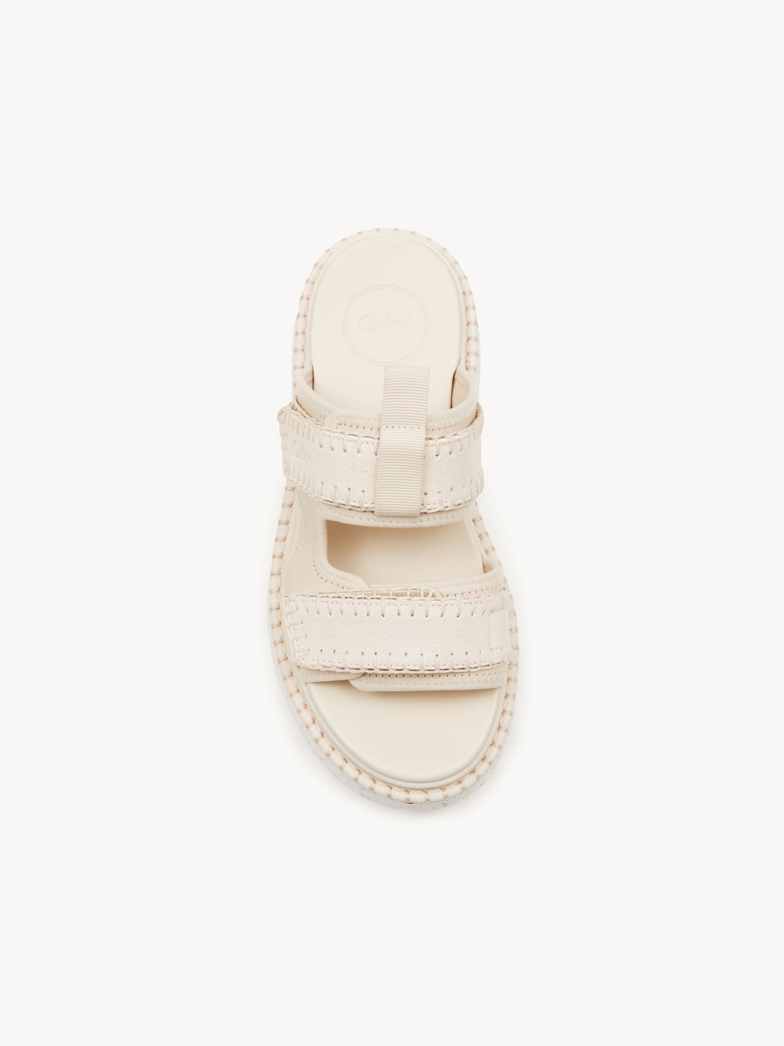 Mules Lilli en cuir - White
