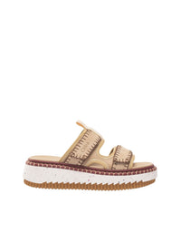 Mules Lilli en cuir - Blush Pâle