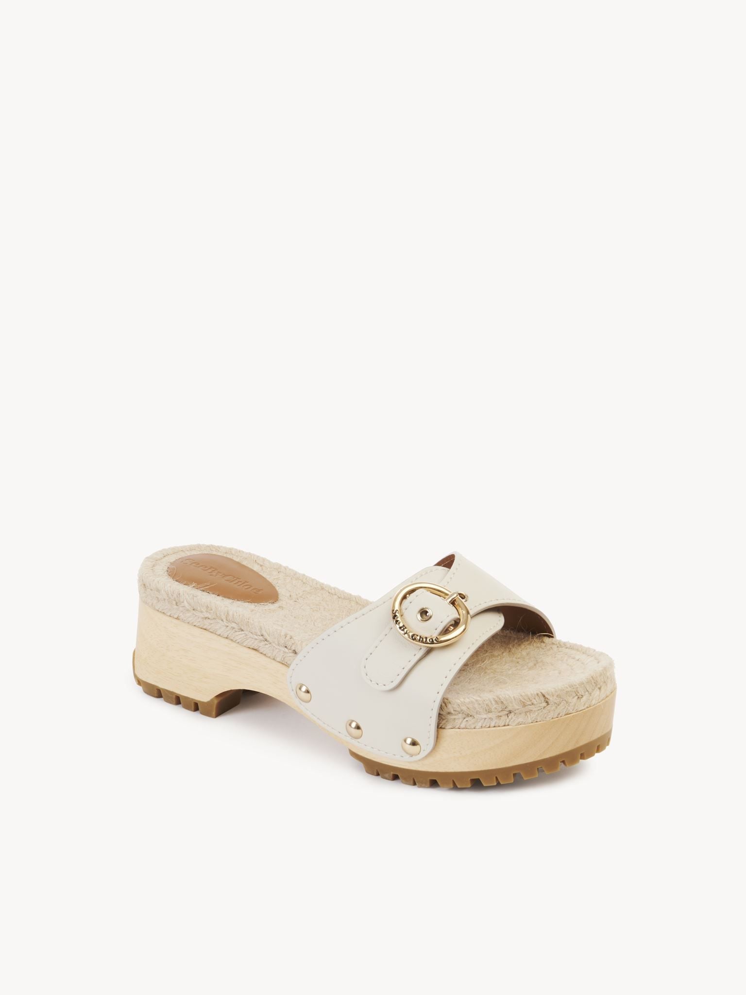 Sabots Viviane en cuir - Gesso