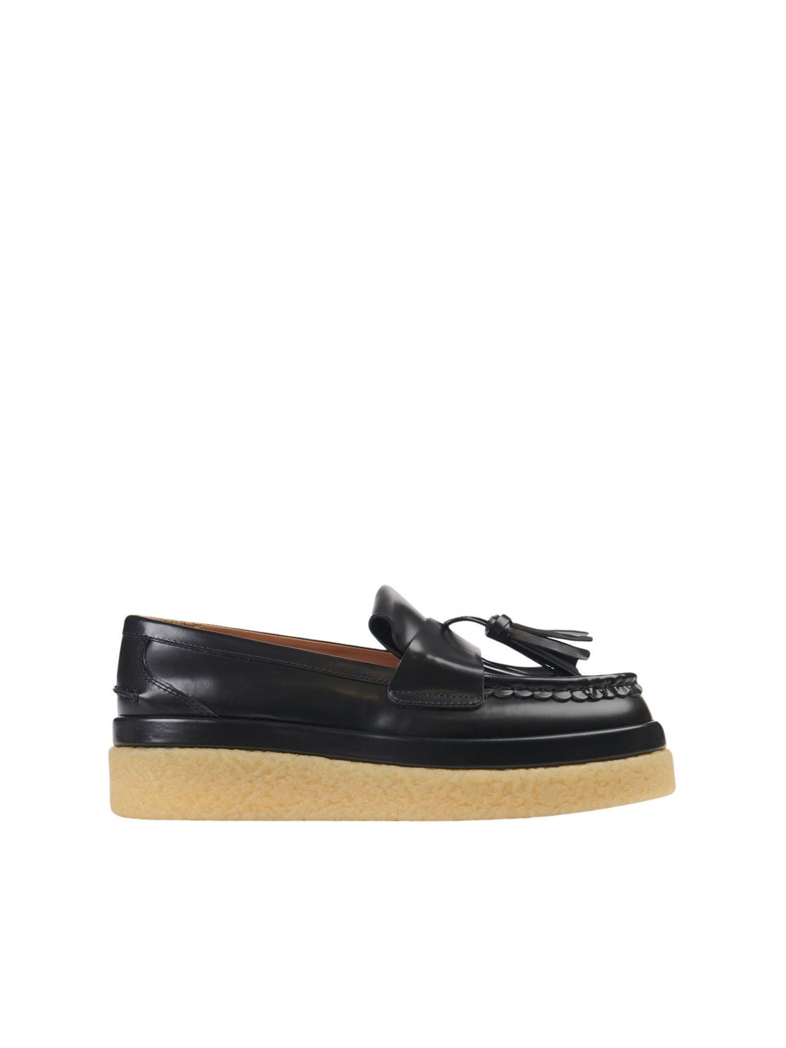 Mocassins Jamie en cuir - Black