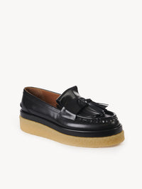 Mocassins Jamie en cuir - Black