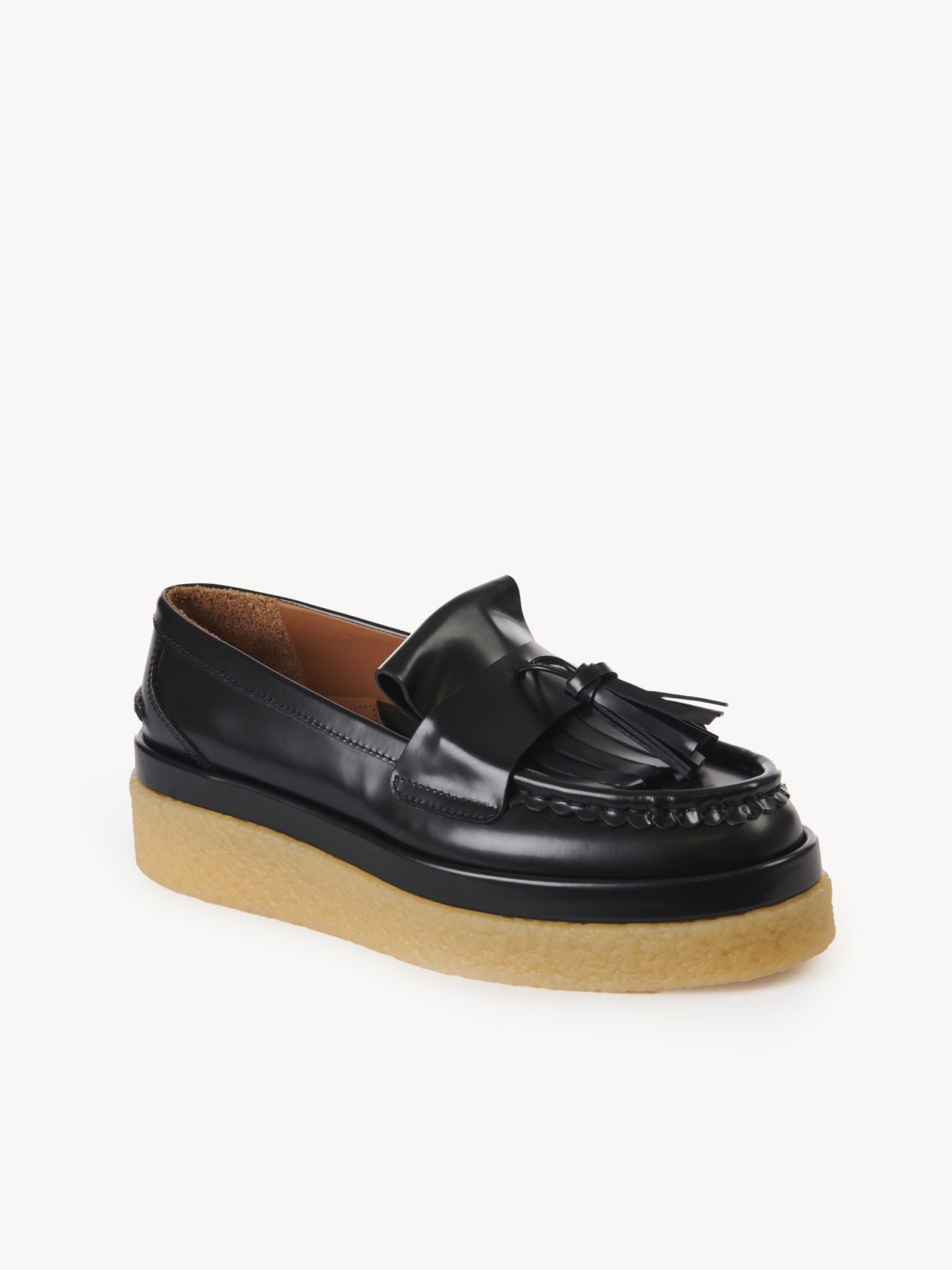 Mocassins Jamie en cuir - Black
