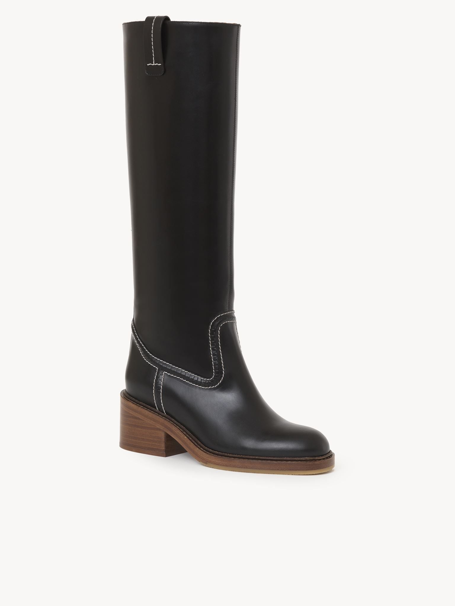 Bottes Mallo en cuir - Black