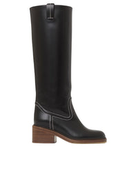 Bottes Mallo en cuir - Black