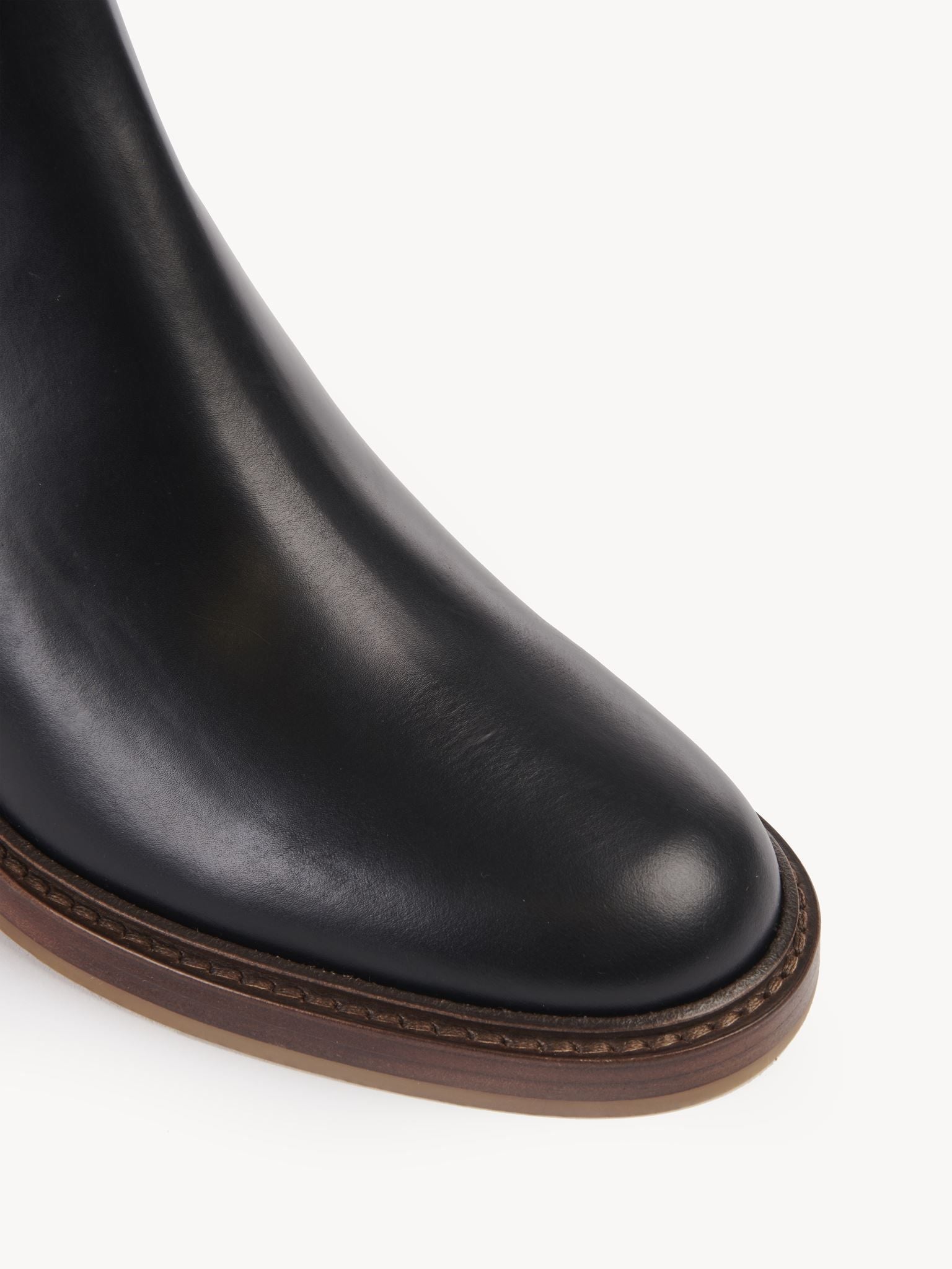 Bottines chelsea Mallo en cuir - Black