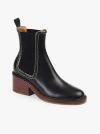 Bottines chelsea Mallo en cuir - Black