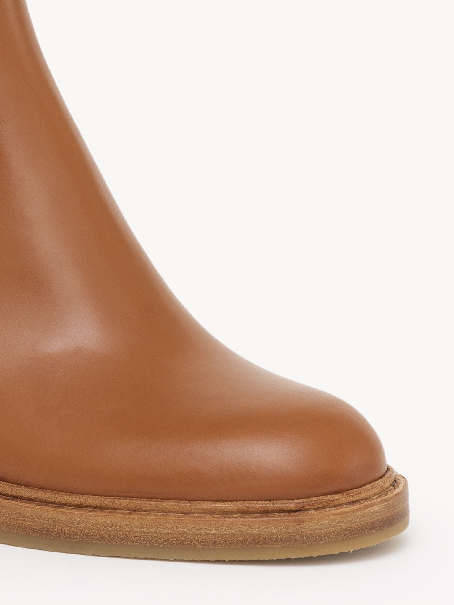 Bottines chelsea Mallo en cuir - Luminous Ochre