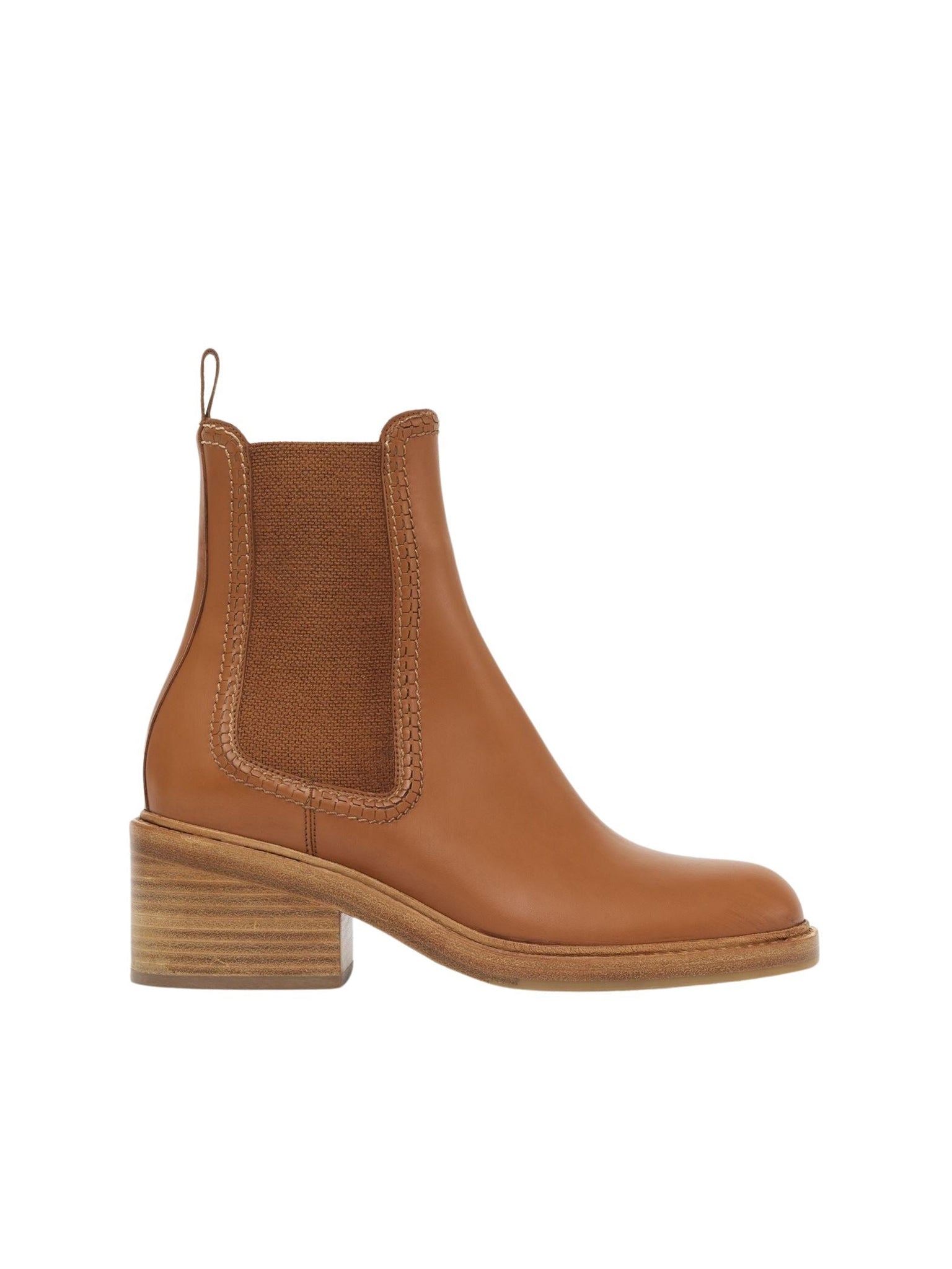 Bottines chelsea Mallo en cuir - Luminous Ochre