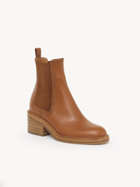 Bottines chelsea Mallo en cuir - Luminous Ochre