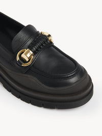 Mocassins Lylia en cuir - Black
