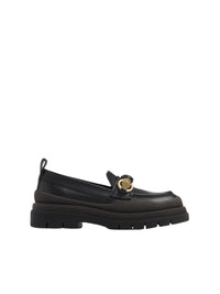 Mocassins Lylia en cuir - Black