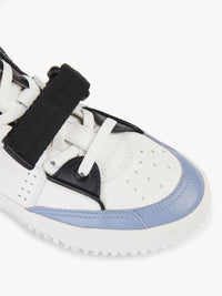 Sneakers Franckie en cuir - Rose Vert