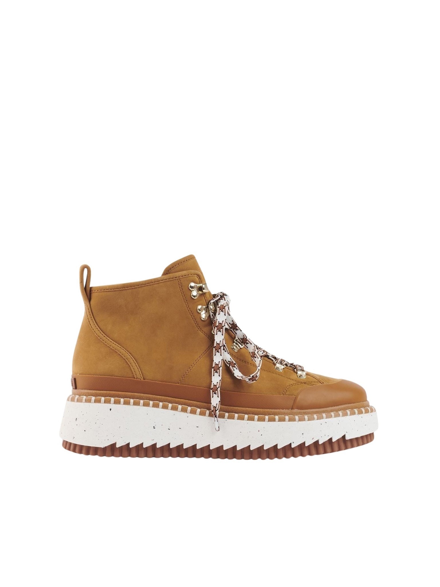 Bottines à Lacets Lilli en cuir - Autumnal Brown
