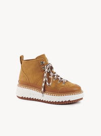 Bottines à Lacets Lilli en cuir - Autumnal Brown