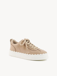 Baskets Lauren en cuir - Pink Tea