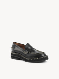 Richelieus souples noua en cuir - Black