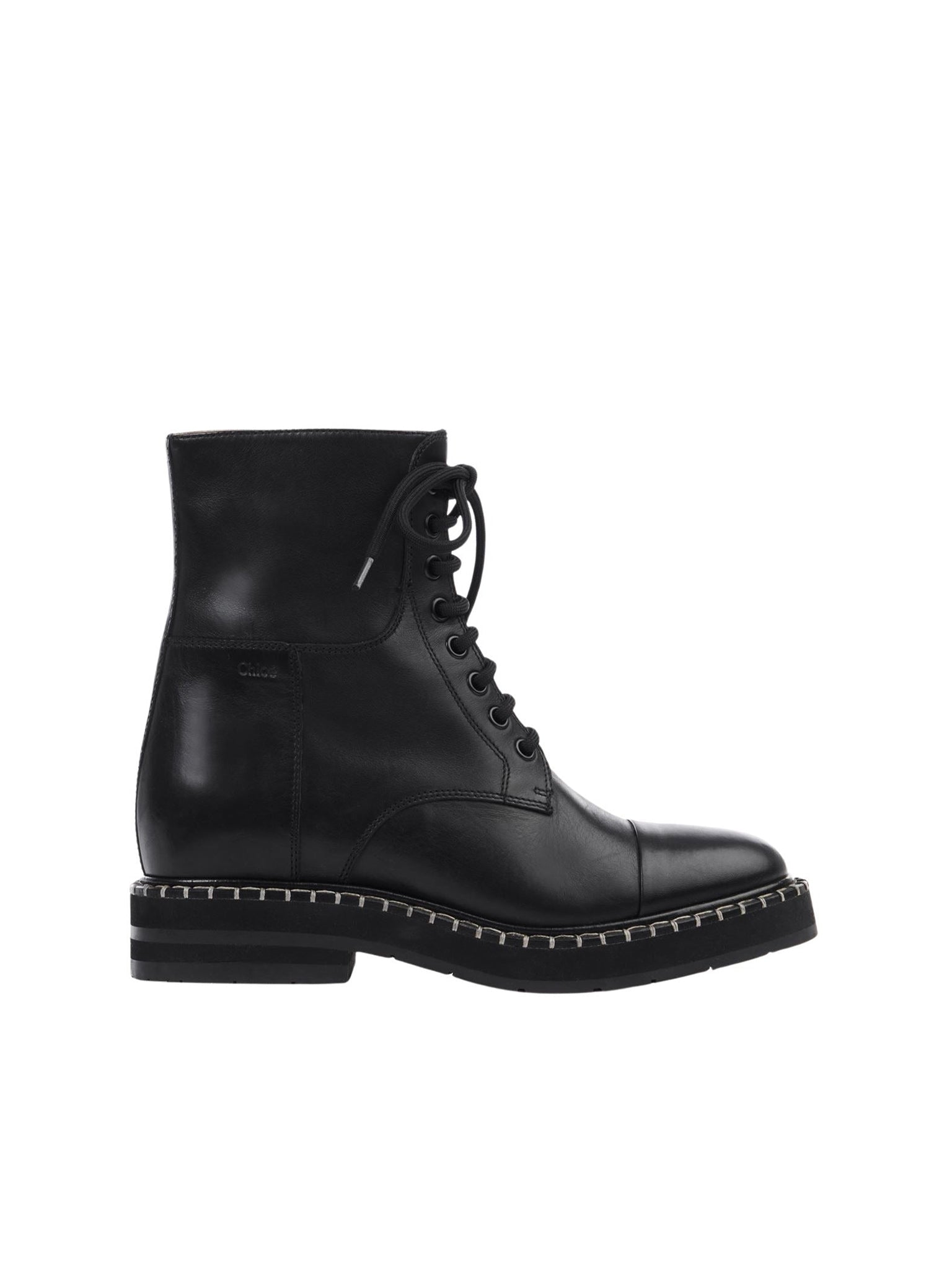 Bottines rangers Noua en cuir - Black