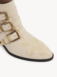 Bottines Susanna en cuir - Pearly Grey