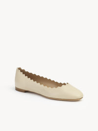 Ballerines Lauren en cuir - Pearly Grey