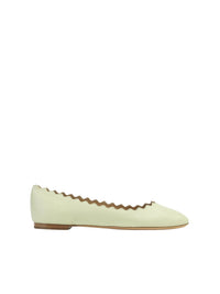 Ballerines Lauren en cuir - Hazy Green