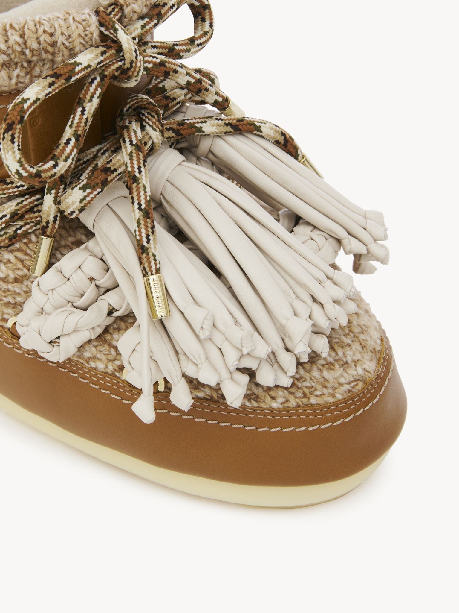 Boots Chloé x Moon Boot - Ochre