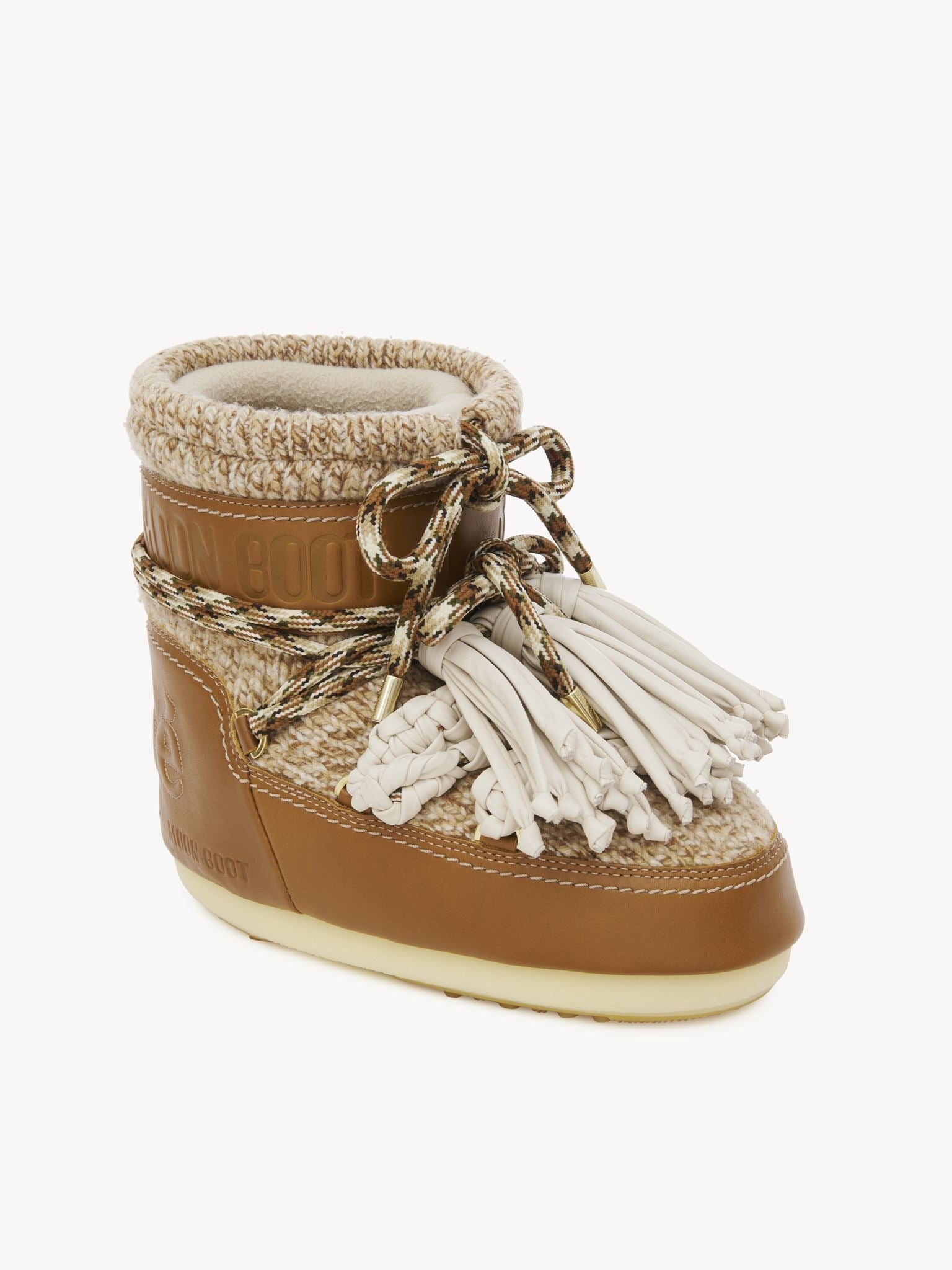 Boots Chloé x Moon Boot - Ochre