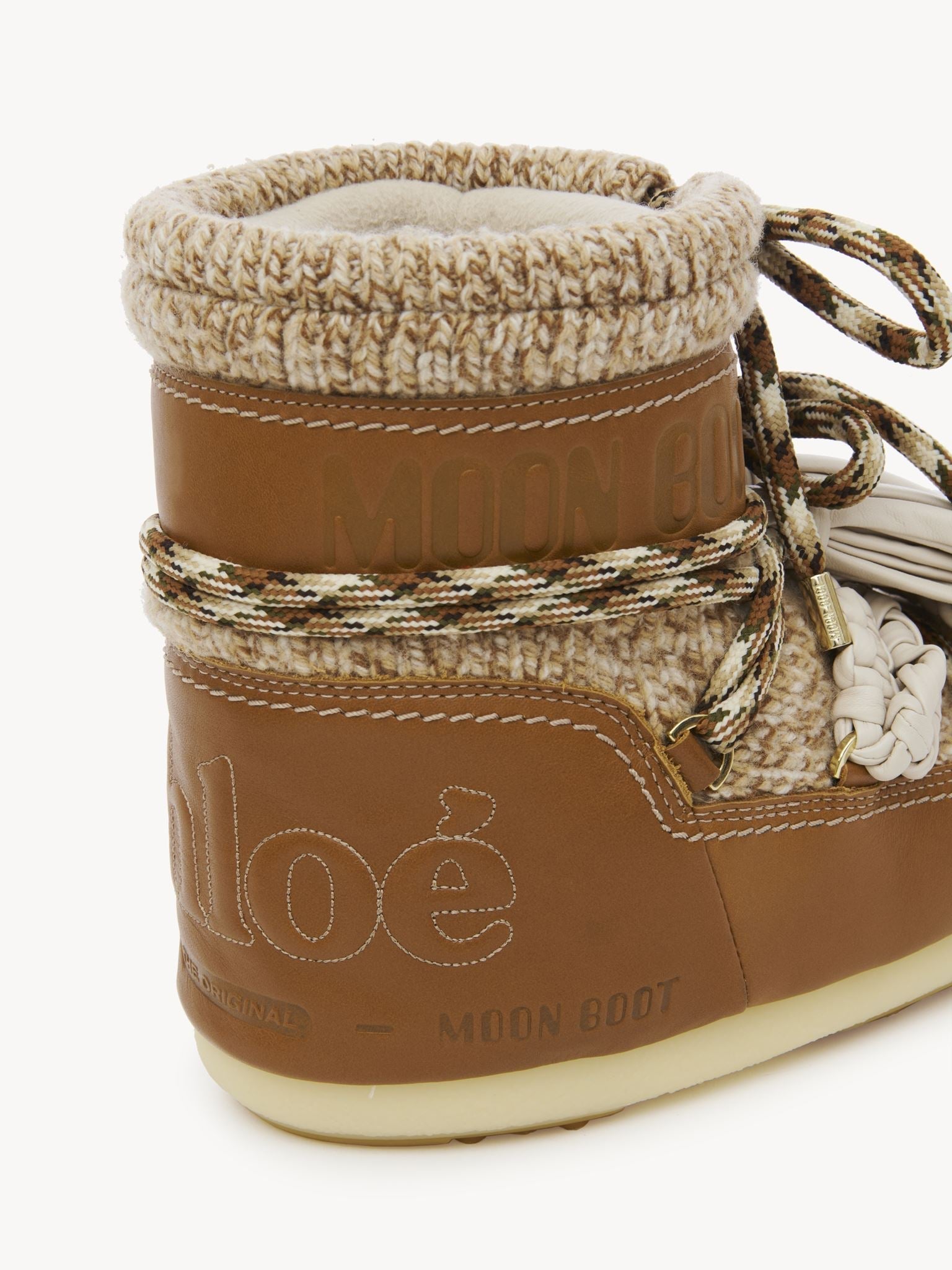 Boots Chloé x Moon Boot - Ochre
