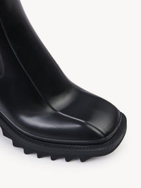 Bottines Betty - Black & Shearling