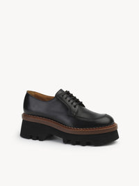 Derbies Owena en cuir - Black