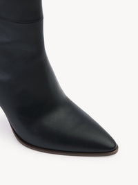 Bottes à talon Oli en cuir - Black