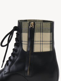 Bottines à lacets Noua Barbour - Black
