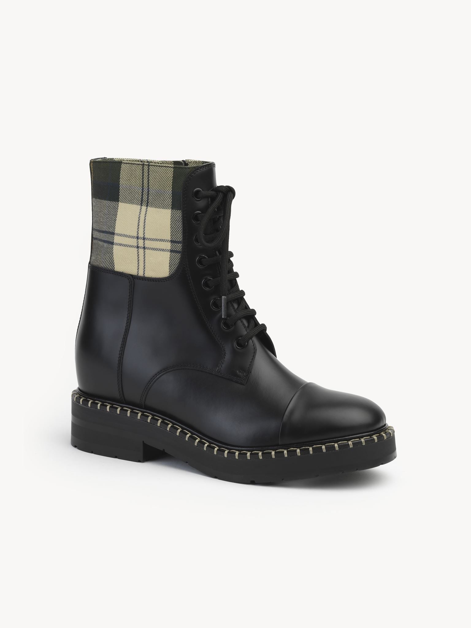 Bottines à lacets Noua Barbour - Black