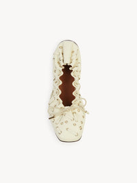 Ballerines Oracia en cuir - Eggshell