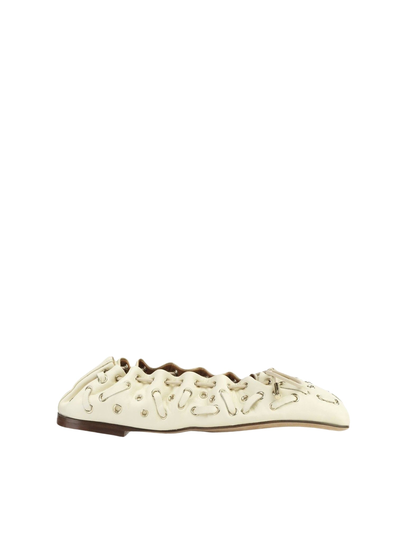 Ballerines Oracia en cuir - Eggshell