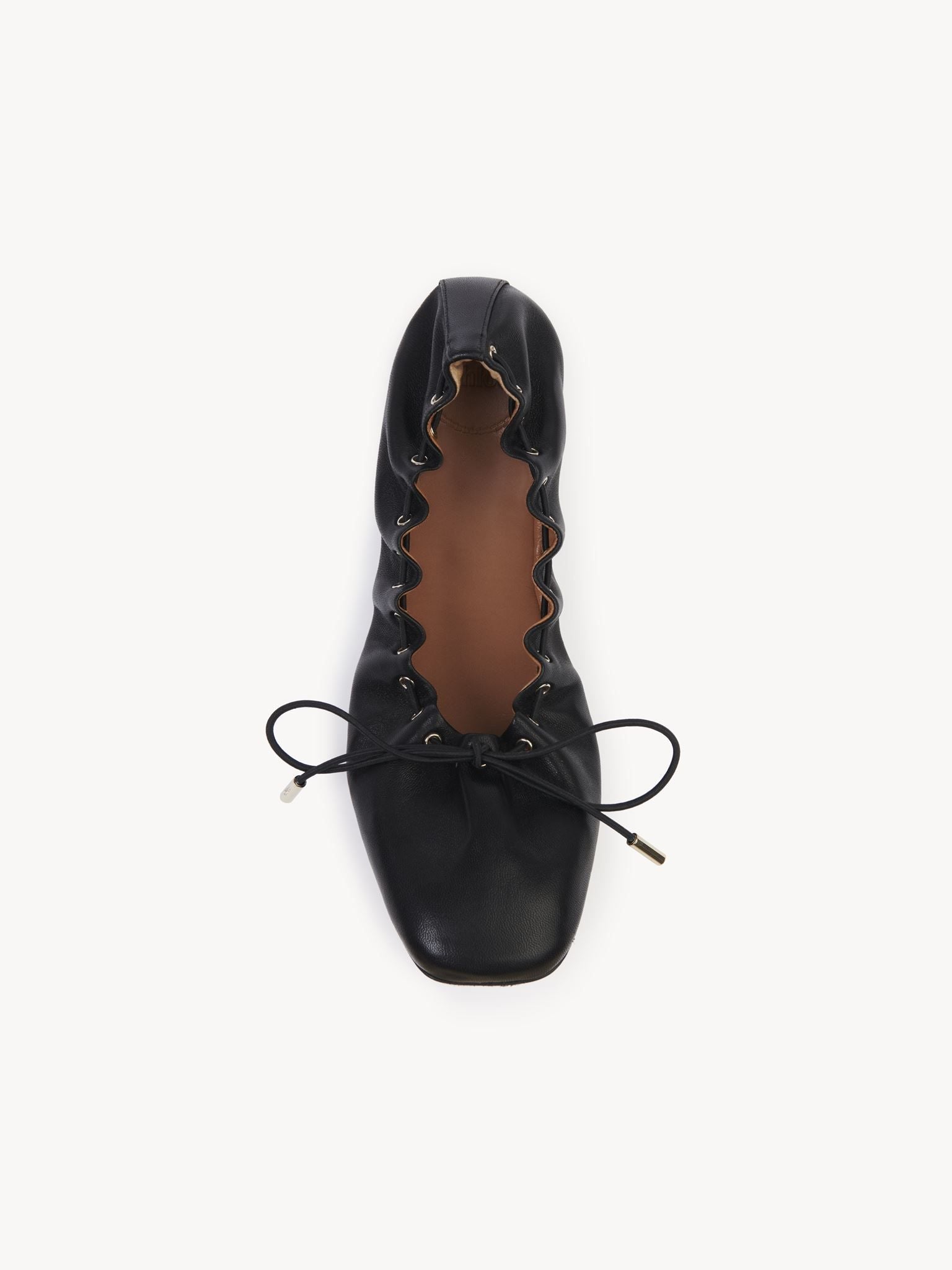 Ballerines Oracia en cuir - Black Intense
