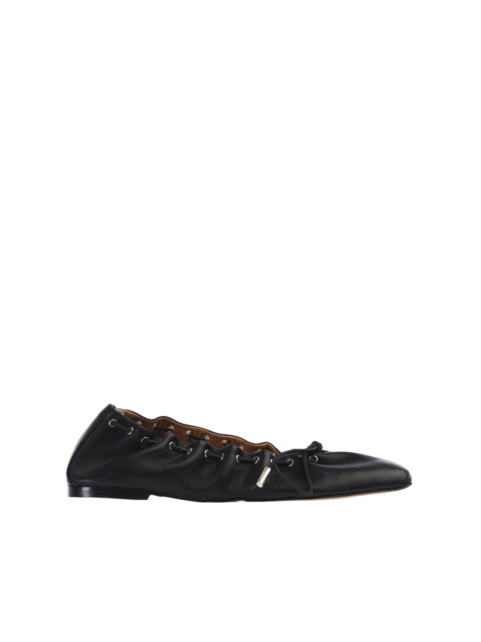 Ballerines Oracia en cuir - Black Intense