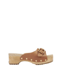 Sabots Joline en cuir - Cuoio