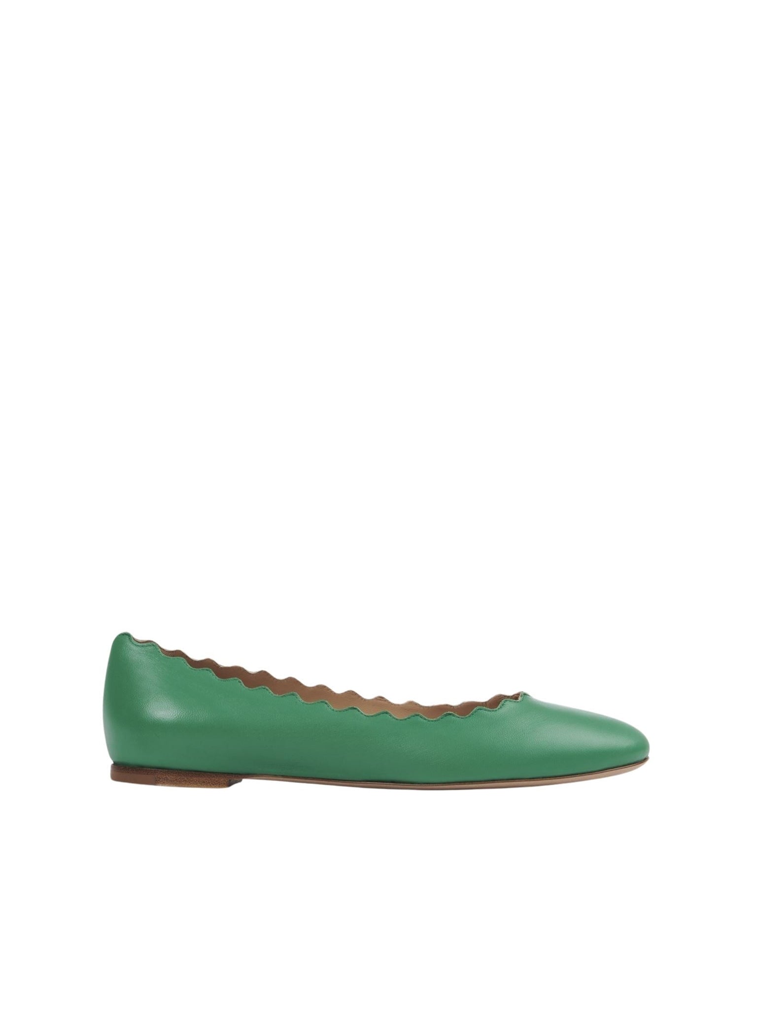 Ballerines Lauren en cuir - Pop Green