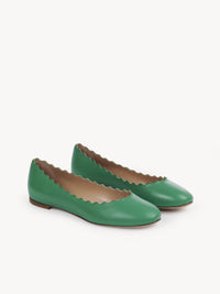 Ballerines Lauren en cuir - Pop Green