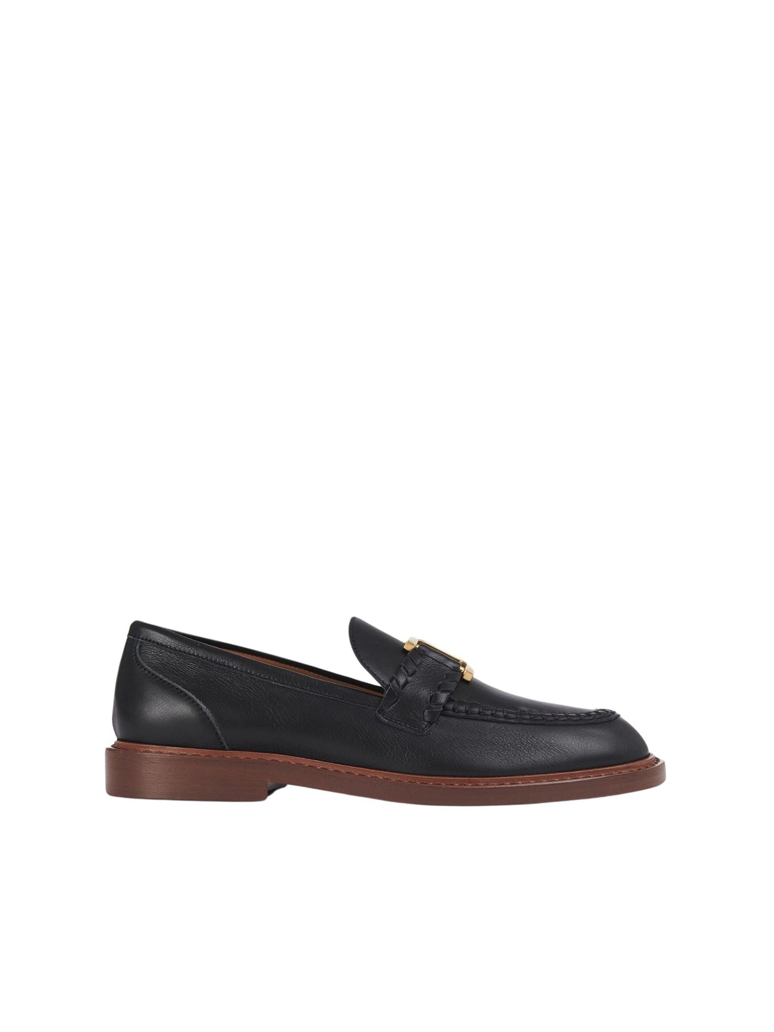 Mocassins Marcie en cuir - Black