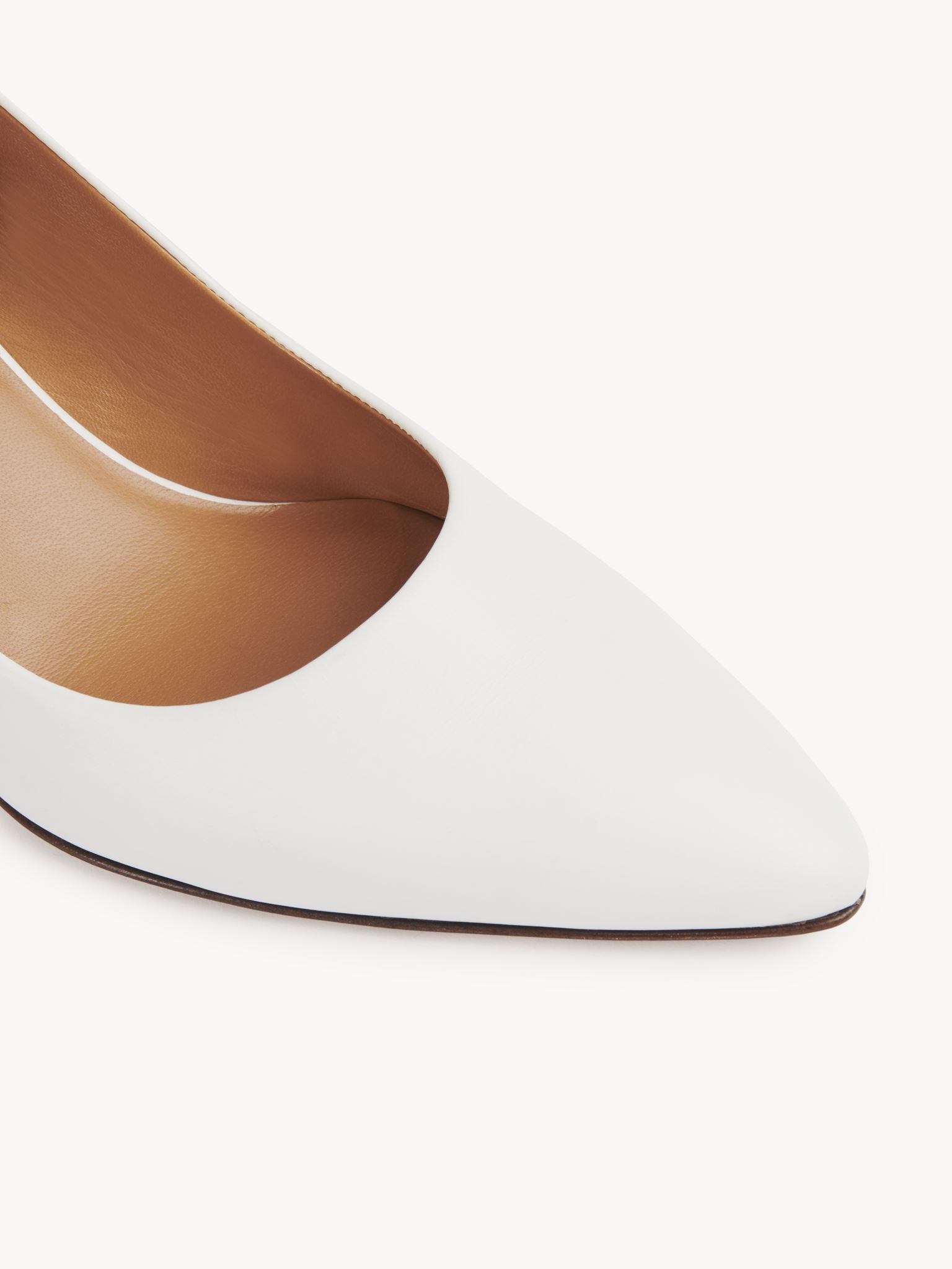 Escarpins Oli en cuir - Blanc
