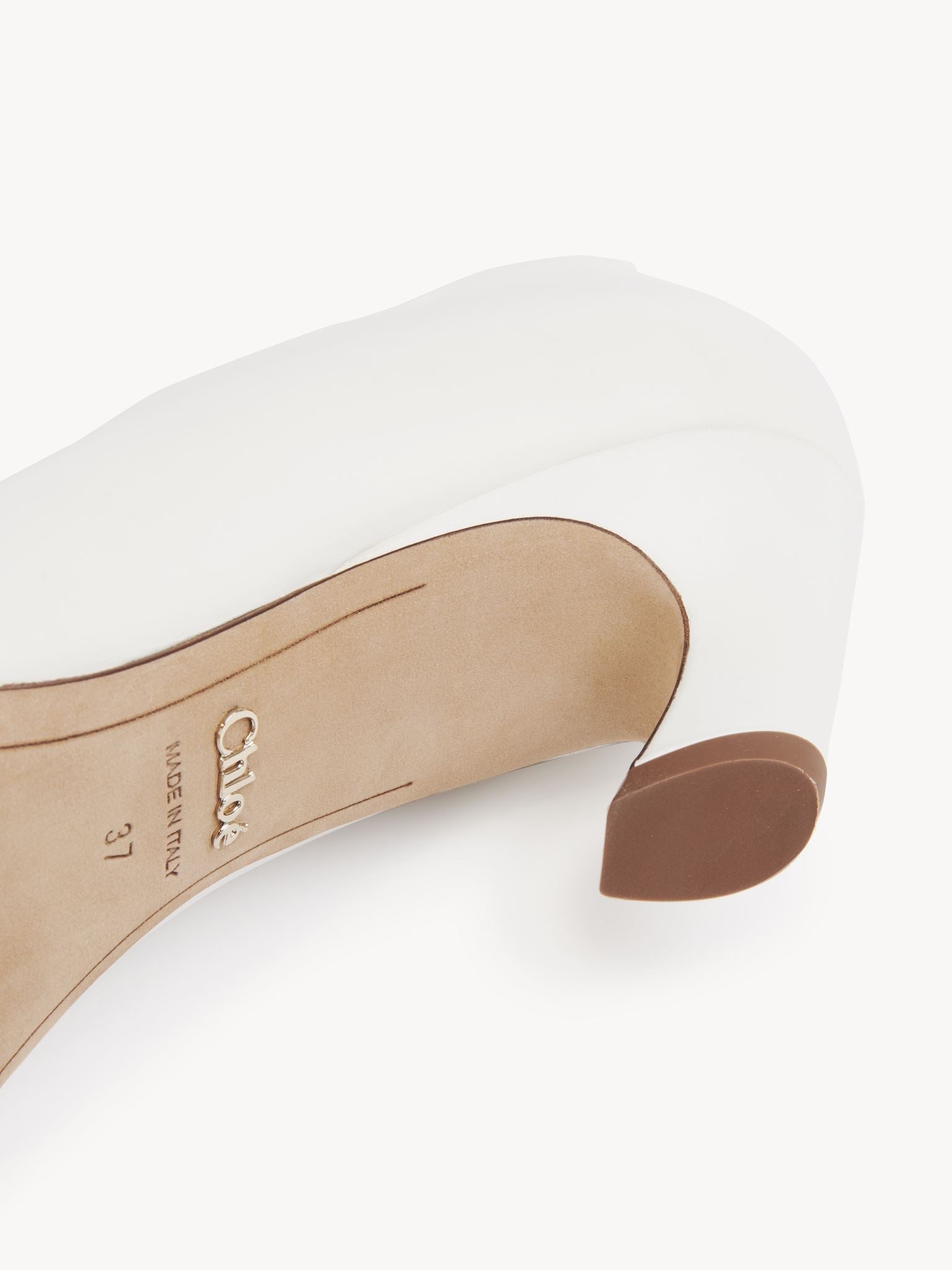 Escarpins Oli en cuir - Blanc