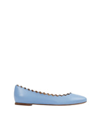 Ballerines Lauren en cuir - Aquatic Blue