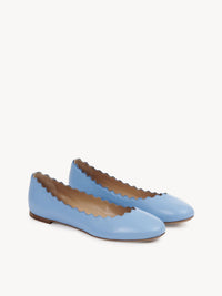 Ballerines Lauren en cuir - Aquatic Blue