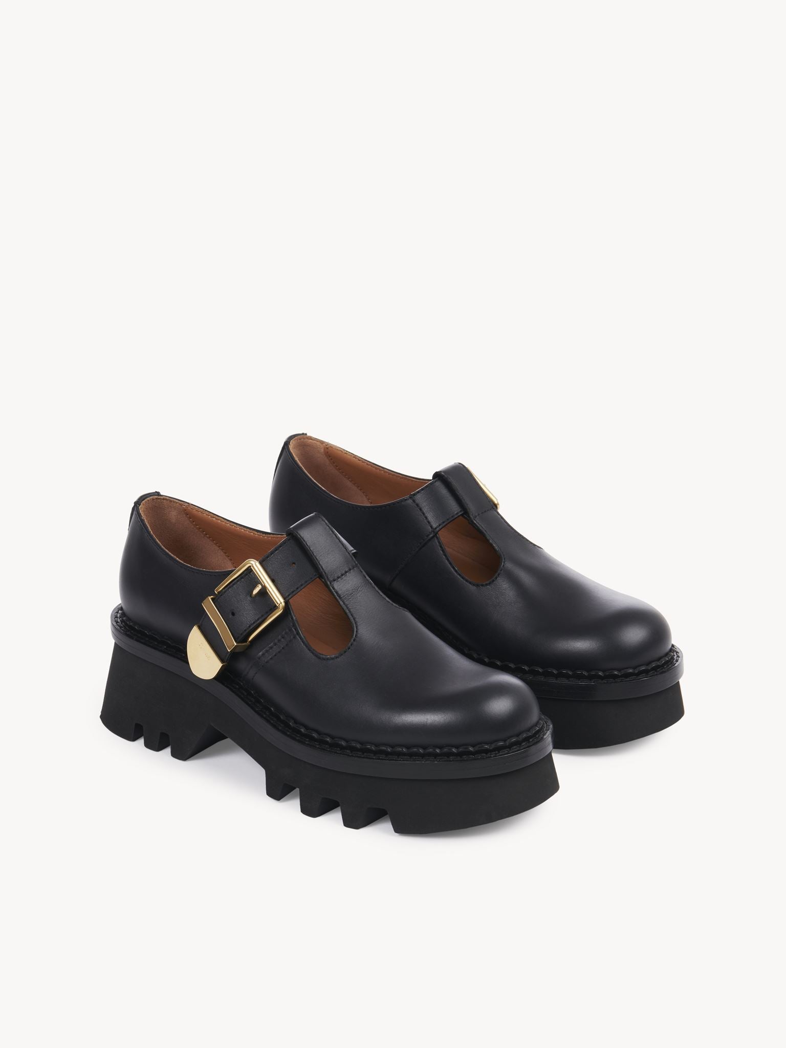 Babies Owena en cuir - Noir