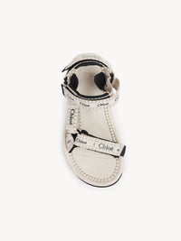 Sandales plates Chloé x Teva Hurricane XLT3 - Blanc Naturel