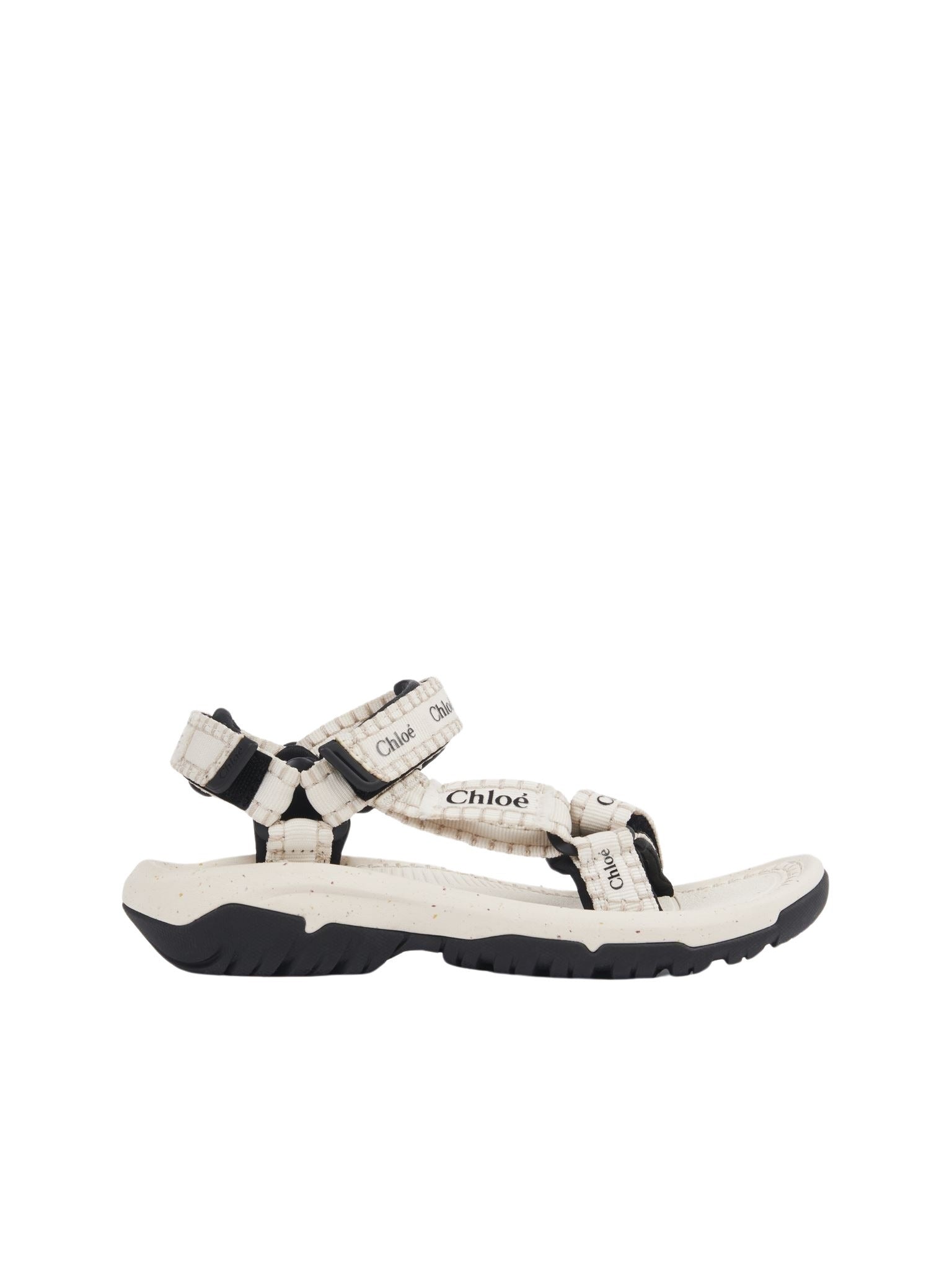 Sandales plates Chloé x Teva Hurricane XLT3 - Blanc Naturel